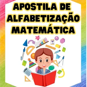 Imagem de capa para o Ebook Apostila de alfabetização matemática 