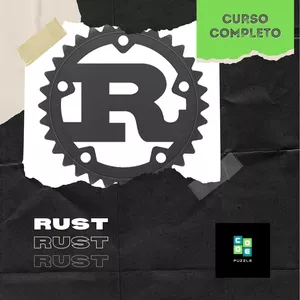 Imagem de capa para o Curso online Curso de Programação Rust COMPLETO: do Zero ao Pleno!