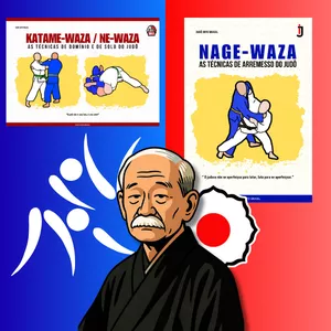 Imagem de capa para o Ebook Nage-waza + Katame-waza / Ne-waza