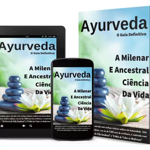 Imagem de capa para o Ebook Ayurveda a Milenar e Ancestral Ciência da Vida