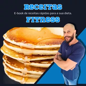 Imagem de capa para o Ebook Receitas Fitness