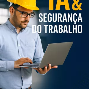 Imagem de capa para o Ebook Manual Técnico - IA &amp; Segurança do Trabalho