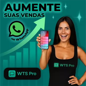Imagem de capa para o Curso online WTS Pro - Aumente suas venda no WhatsApp, envio em massa e agendado + extração de números