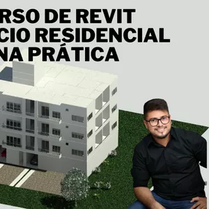 Imagem de capa para o Curso online Curso de Revit de Edifício Residencial na Prática