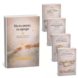 Imagen de portada para Ebook No es amor, es apego | Libro digital + Bonos
