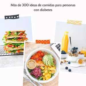 Imagen de portada para Ebook Pack de recetario de diabetes 