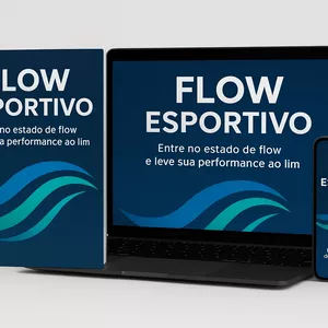 Imagem de capa para o Ebook FLOW ESPORTIVO 
