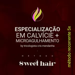 Imagem de capa para o Curso online Especialização em Calvície - Parcelado