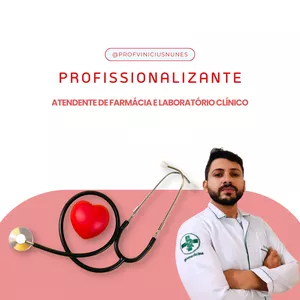 Imagem de capa para o Curso online ATENDENTE DE FARMÁCIA E LABORATÓRIO CLÍNICO (60h)