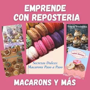 Imagen de portada para Ebook Pack Macarons y Reposteria para Emprender