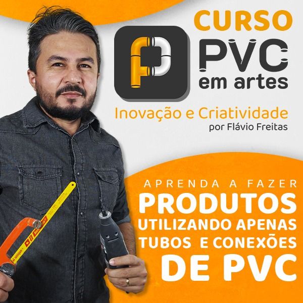 Imagem de Curso Flávio PVC em Artes criado por Flávio - PVC em Artes na hotmart