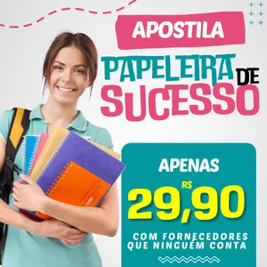 Imagem principal do produto Apostila Papeleira de Sucesso