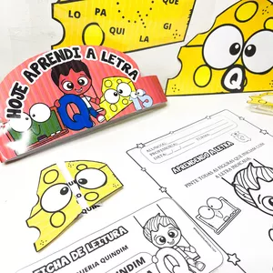 Imagem de capa para o Ebook Combo Alfabeto Gostoso - Vol 1 e 2