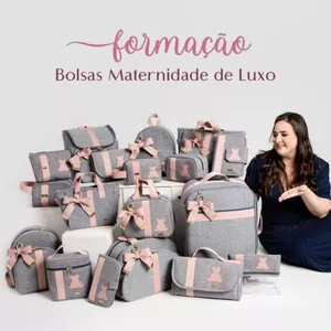 Imagem de capa para o Curso online Formação Bolsas Maternidade de Luxo