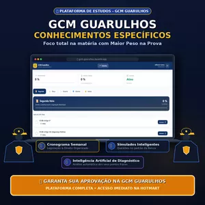 Imagem de GCM Guarulhos - Preparatorio criado por Jefferson e Norrayna na hotmart