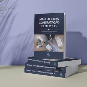 Imagem de capa para o Ebook Manual para Contratação sem erros 