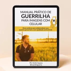 Imagem de capa para o Ebook Manual prático de guerrilha para imagens com celular