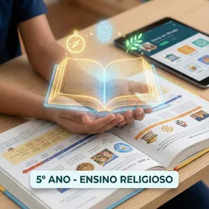 Imagem do curso Ensino Religioso - 5º Ano - Ensino Fundamental Anos Iniciais: 43 Planos de Aulas Completos