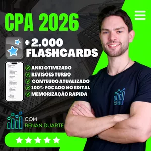 Imagem de capa para o Curso online Flashcards CPA (com Renan Duarte)