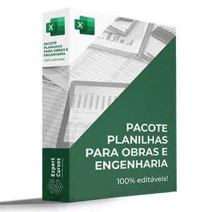 Planilha Pacote de Planilhas para Obras e Engenharia