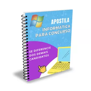 Imagem de capa para o Curso online *Apostila de Informática para Concursos