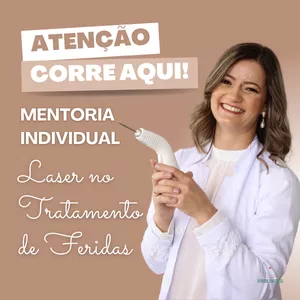 Imagem de capa para o Evento presencial Mentoria Individual - Laser no Tratamento de Feridas