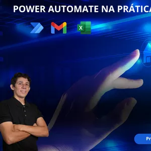 Imagem de capa para o Curso online Power Automate na Prática