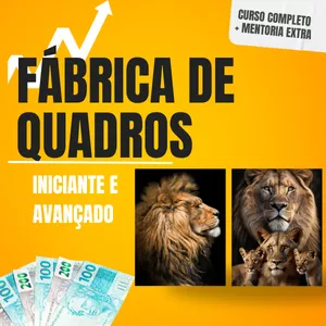 Imagem de capa para o Curso online Fabrica de Quadros