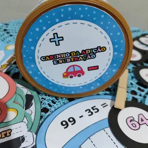 Imagem de capa para o Ebook Carrinho Da Adição e Subtração 