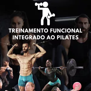 Imagem de capa para o Ebook TREINAMENTO FUNCIONAL INTEGRADO AO PILATES 