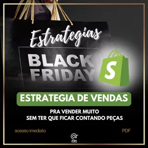 Imagem de capa para o Curso online Estratégias Shopify para Black Friday