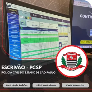 Imagem do curso Planilha do Aprovado - PC-SP - Escrivão