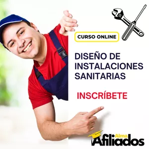 Imagen de portada para Curso online  ▶️Diseño de Instalaciones Sanitarias