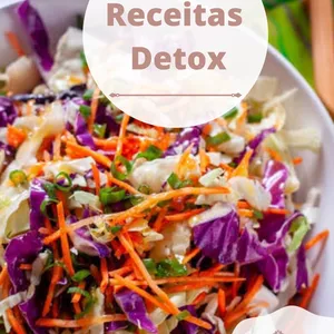 Imagem de capa para o Ebook Receitas Detox 