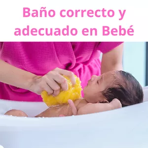 Imagen de portada para Ebook Baño correcto en Bebé