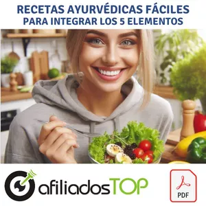 Imagen de portada para Ebook -- Recetas Ayurvédicas Fáciles Para los 5 Elementos