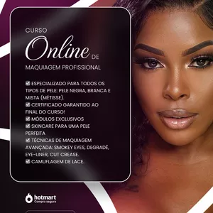 Imagem de capa para o Curso online Curso de Maquiagem Profissional