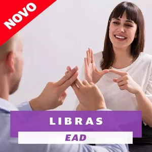Imagem de capa para o Curso online CURSO DE LIBRAS- IMET CURSOS
