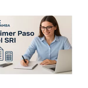 Imagen de portada para Curso online Mi Primer Paso con el SRI: Formaliza tu Negocio en Ecuador