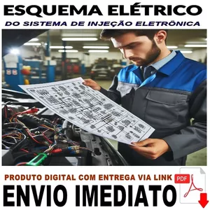 Imagem de capa para o Ebook Esquema Elétrico da Injeção Eletrônica Mercedes C 180/C 200 Kompressor 1.8 – SIM 271