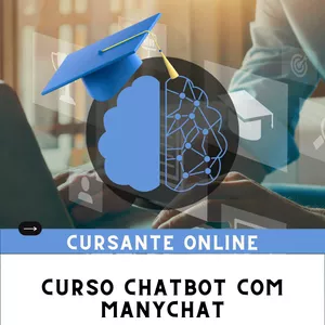 Imagem de capa para o Curso online CURSO CHATBOT COM MANYCHAT