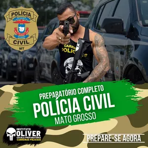 Imagem de 👮‍♂️Preparatório Completo POLÍCIA CIVIL do Mato Grosso 👮‍♂️ PCMT - Instituto Óliver  criado por Instituto Óliver Escola Preparatória Carreiras Policiais na hotmart