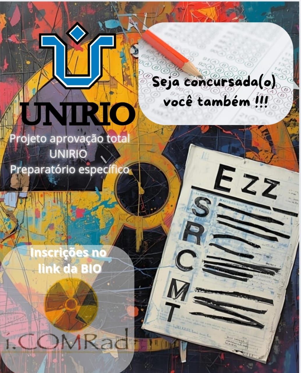 Imagem do curso UNIRIO Radiologia - Projeto Estude Comigo -Prof Luiz Felipe