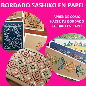 Imagen de portada para Ebook SASHIKO EN PAPEL