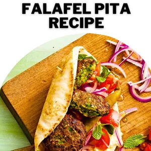 Cover image for Ebook Falafel Pita Recipe