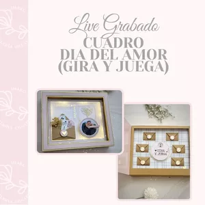 Imagen de portada para Curso online LIVE GRABADO - CUADRO DIA DEL AMOR