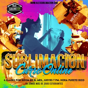 Imagen de portada para Curso online Curso Sublimación (Principiantes)