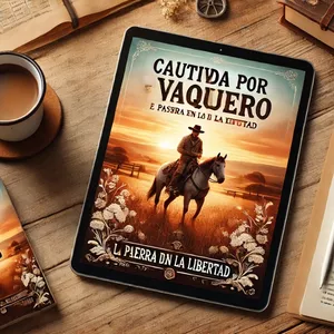Imagen de portada para Ebook Cautivada por el Vaquero: Pasiones en la Tierra de la Libertad