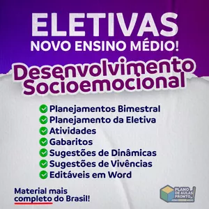 Imagem do curso ELETIVA DE DESENVOLVIMENTO SOCIOEMOCIONAL