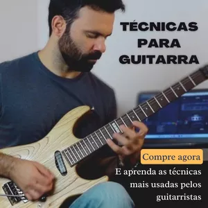 Imagem de capa para o Curso online TÉCNICAS PARA GUITARRA